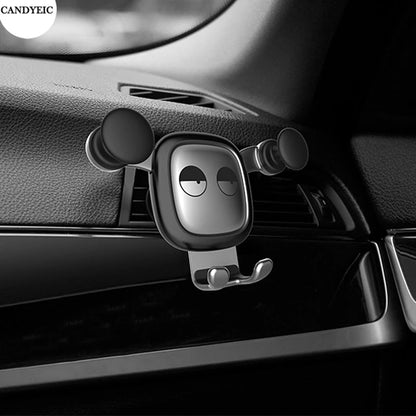 Gravity Car Holder for Blackview Hero 10 Samsung Galaxy M55 Iphone 15 plus Oukitel C37 Tecno Pova 6 Phone in Car Stand Support