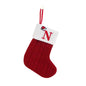 Christmas Alphabet Knitting Socks Christmas Tree Ornaments Christmas Decorations for Home 2024 Noel New Year 2025 Xmas Gift