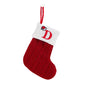 Christmas Alphabet Knitting Socks Christmas Tree Ornaments Christmas Decorations for Home 2024 Noel New Year 2025 Xmas Gift