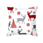 45Cm Christmas Cushion Cover Pillowcase 2024 Christmas Decorations for Home Ornament Xmas New Year Christmas Decor 2023 Noel