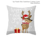 45Cm Christmas Cushion Cover Pillowcase 2024 Christmas Decorations for Home Ornament Xmas New Year Christmas Decor 2023 Noel